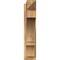 Ekena Millwork Balboa Rough Sawn Arts and Crafts Outlooker, Western Red Cedar, 6"W x 24"D x 28"H OUT06X24X28BOA03RWR - alternate 3
